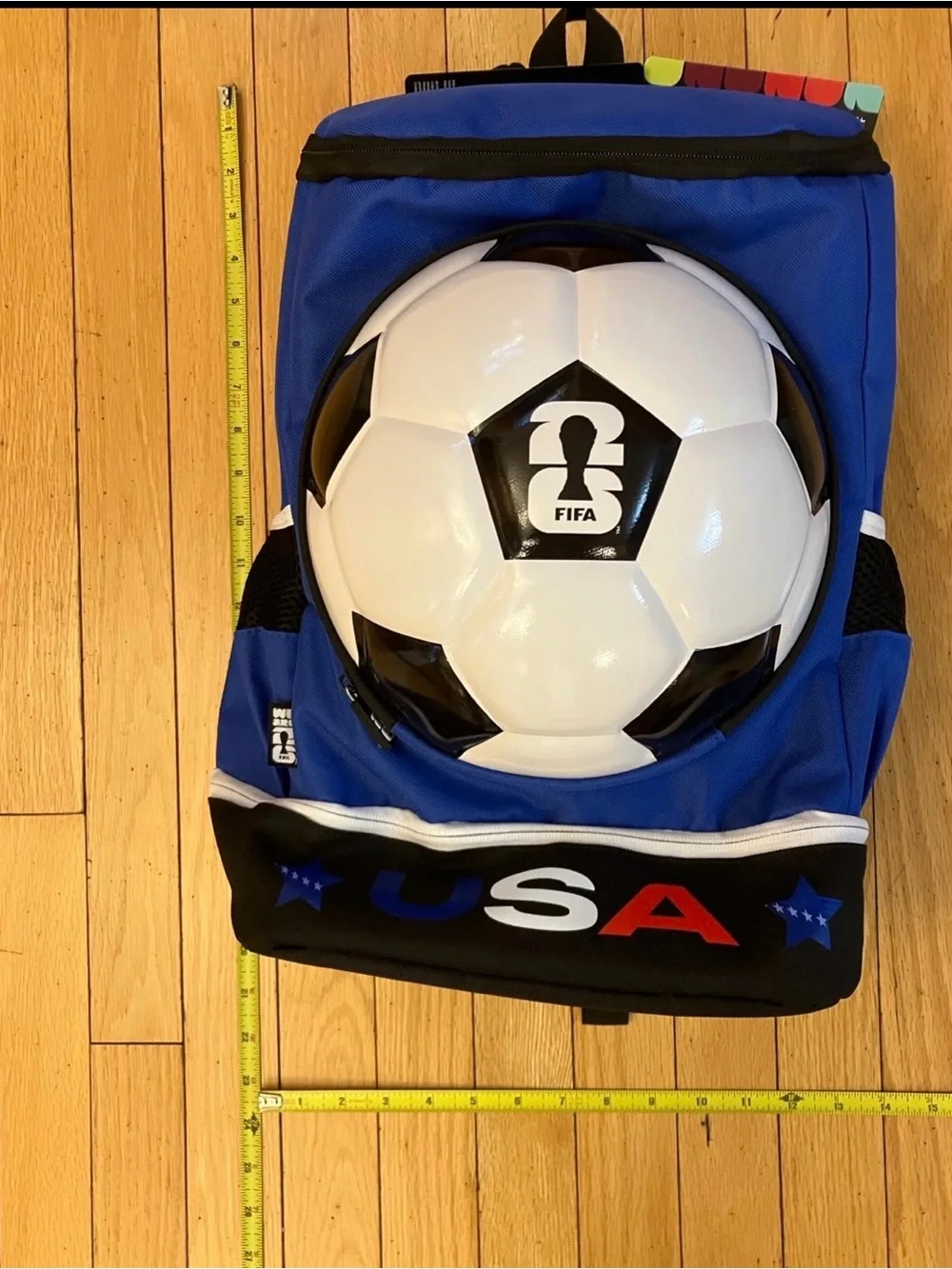 Team USA FIFA 2026 Official Soccer Ball Backpack Bag